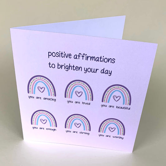 Positive Affirmations Pink