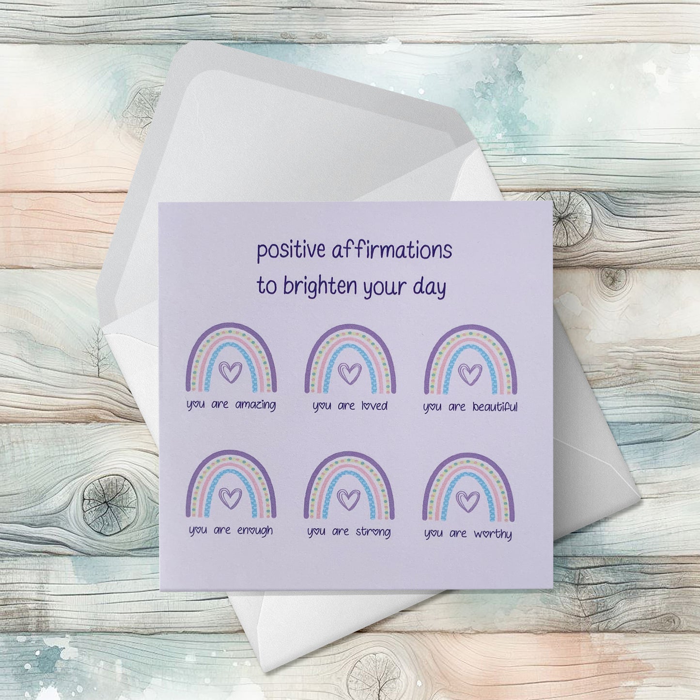 Positive Affirmations Pink