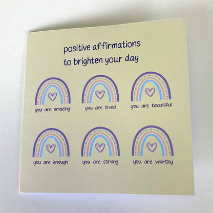 Positive Affirmations Yellow