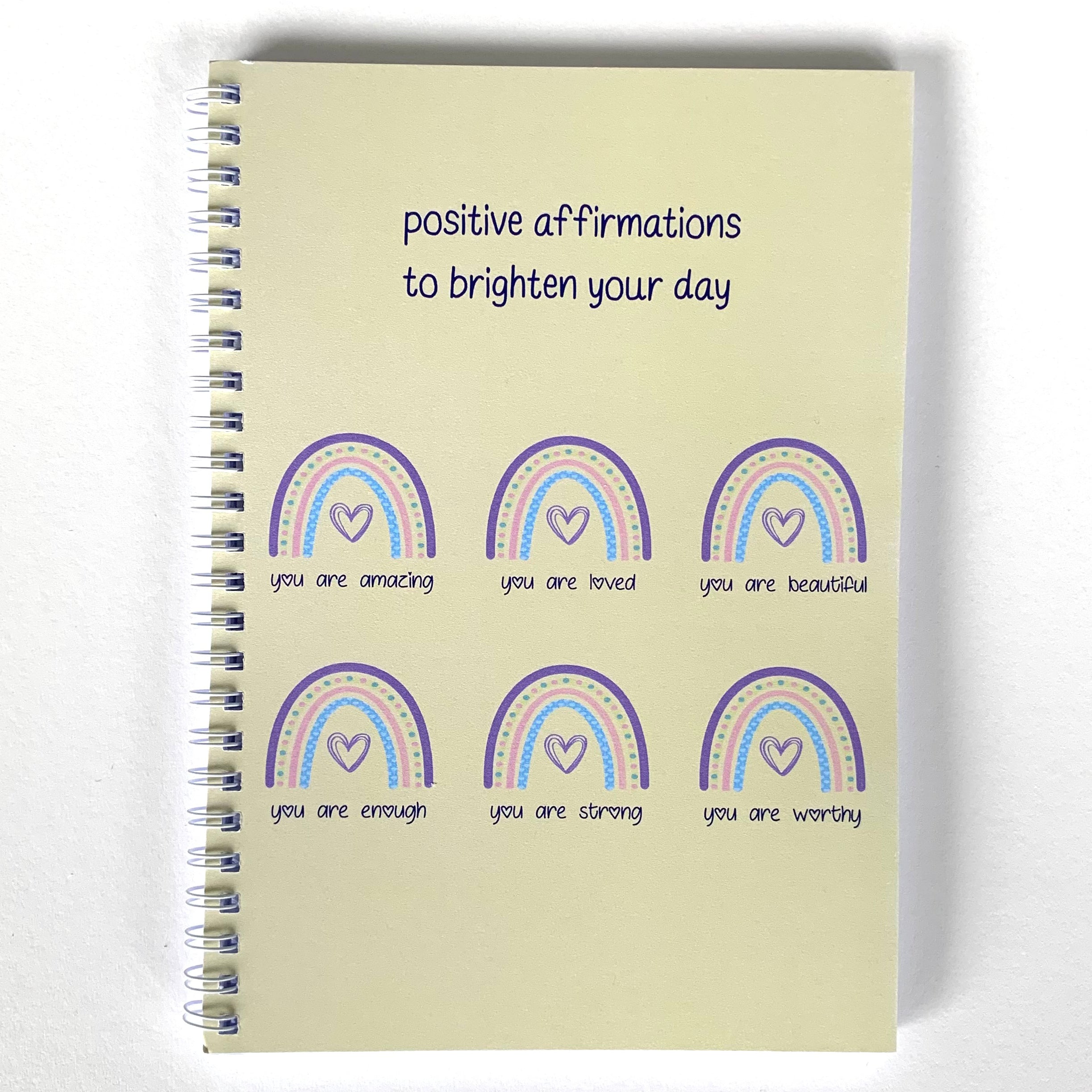 Positive Affirmations Notebook – Alison Clews